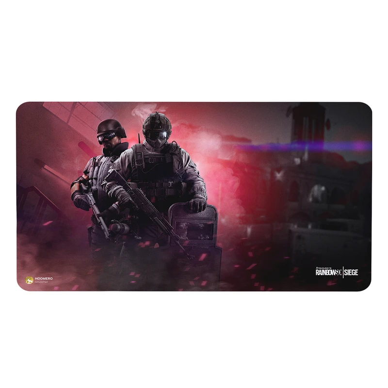 ماوس پد هومرو مدل MX2743 طرح بازی Rainbow Six Siege