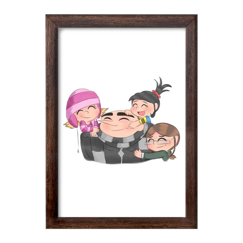 تابلو خندالو طرح من نفرت انگیز کد F2120