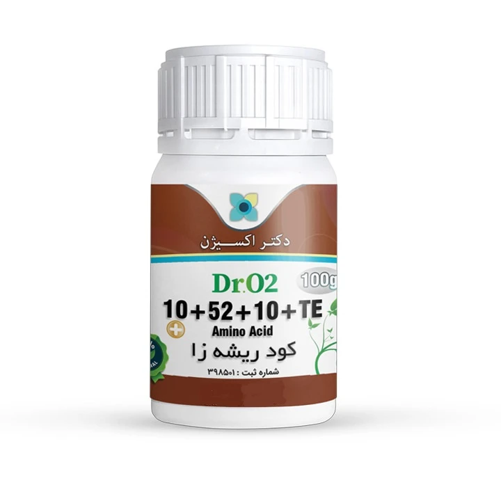 کود NPK 10 52 10 دکتر اکسیژن مدل قوطی وزن 100 گرم