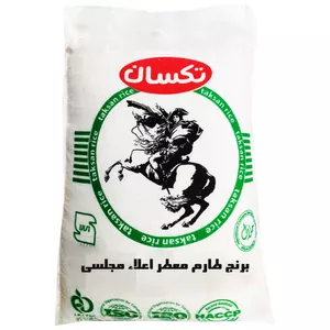  برنج طارم معطر اعلاء تکسان - 5 کیلوگرم