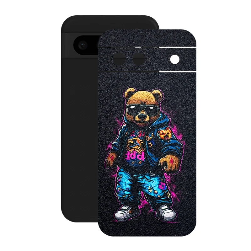 برچسب پوششی ریمکس مدل Leth طرح خرس اسپرت مناسب برای گوشی موبایل گوگل Pixel 8a