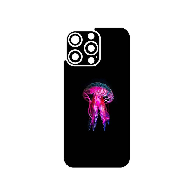برچسب پوششی ماهوت مدل jellyfish مناسب برای گوشی موبایل اپل iPhone 15 Pro Max