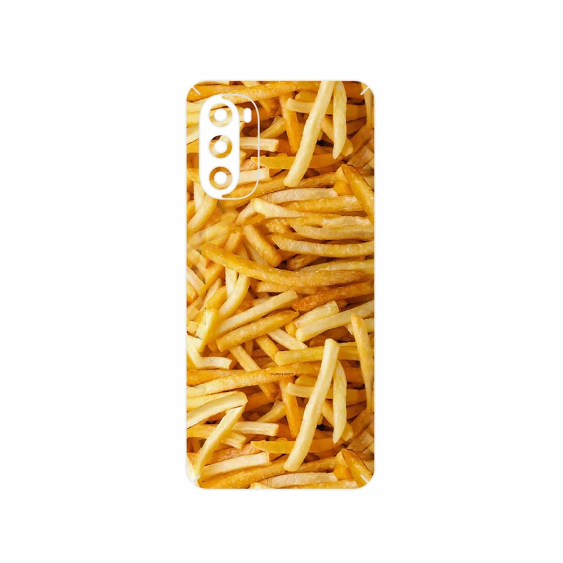 برچسب پوششی ماهوت مدل French fries مناسب برای گوشی موبایل موتورولا Moto G52