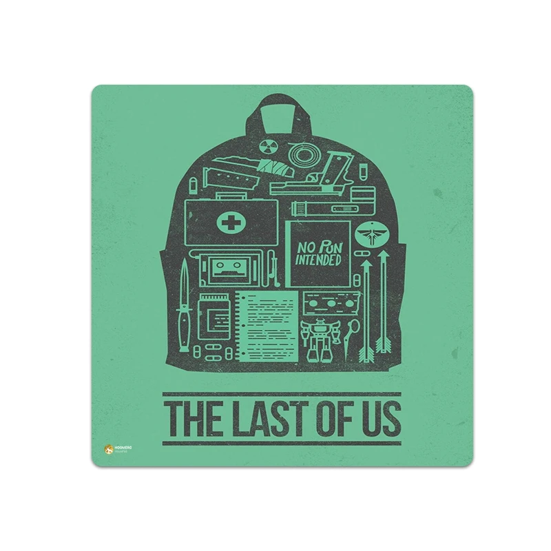 ماوس پد هومرو مدل NX236 طرح بازی آخرین بازمانده The Last of us سایز 40x40 سانتی‌متر