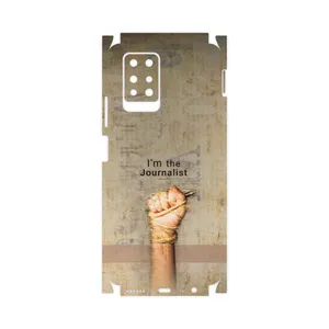 MAHOOT Journalist-FullSkin Cover Sticker for Infinix Note 10 Pro