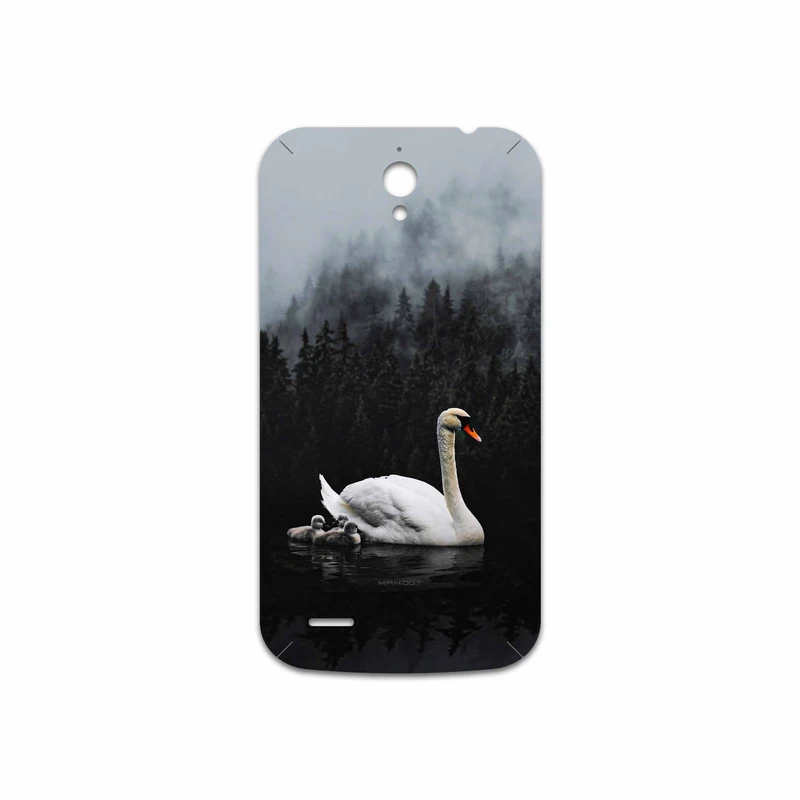 برچسب پوششی ماهوت مدل Swan Lake مناسب برای گوشی موبایل هوآوی Ascend G610