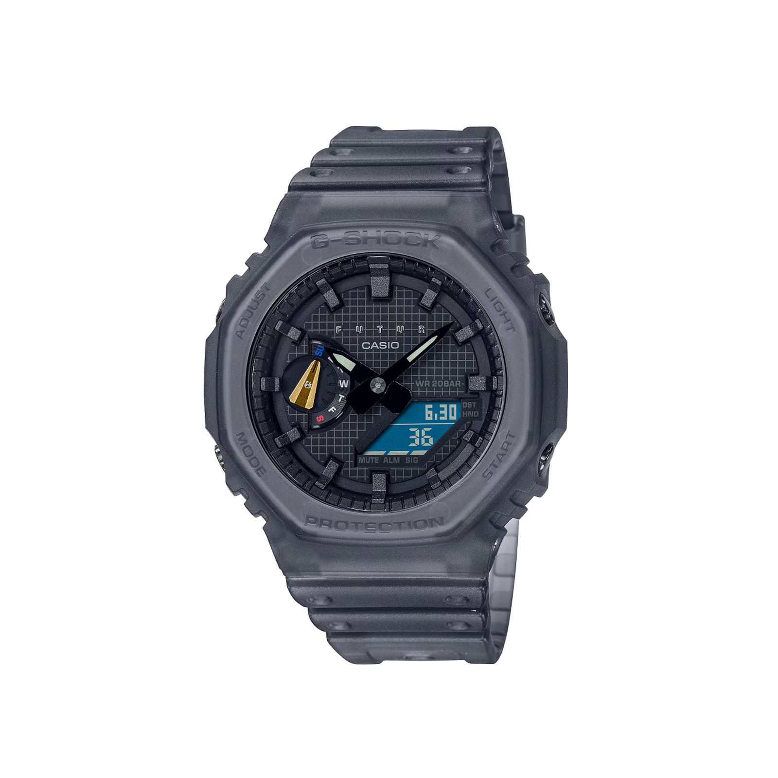 ساعت مچی عقربه‌ای مردانه کاسیو مدل GA-2100FT-8ADR -  - 11