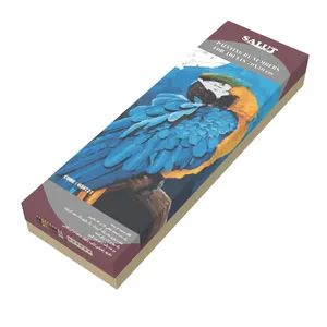 بسته رنگ آمیزی سالوت مدل اکرولیک کد 030727 مجموعه 18 عددی