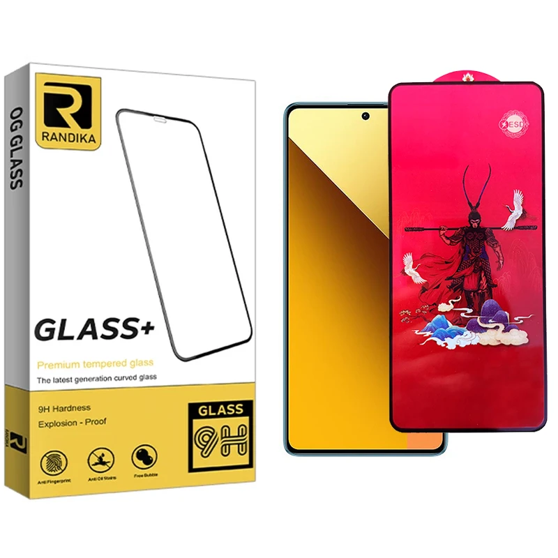 محافظ صفحه نمایش شیشه ای راندیکا مدل King مناسب برای گوشی موبایل شیائومی Redmi Note 13