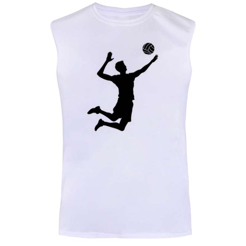 تاپ مردانه مدل sport کد BA552 رنگ سفید