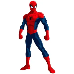 استیکر پارچه و لباس کارانس مدل مرد عنکبوتی کد AST-85 بسته 4 عددی
