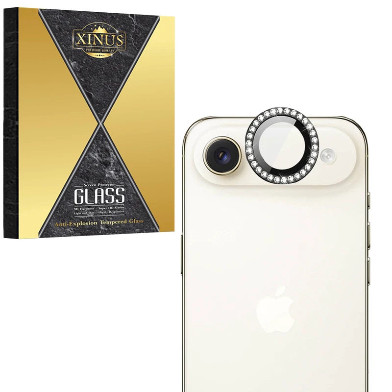 محافظ لنز دوربین ژینوس مدل RINX مناسب برای گوشی موبایل اپل iPhone 17 Air