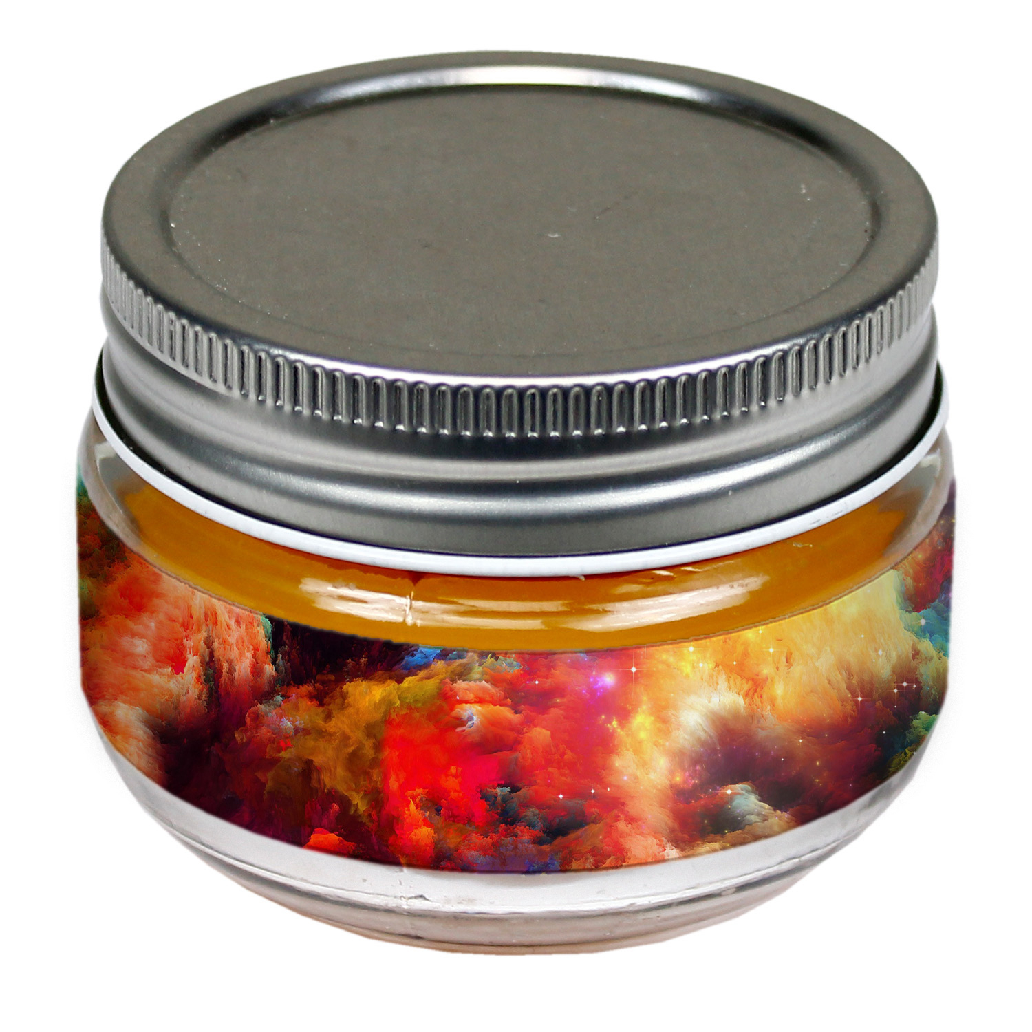 شمع لیوانی طرح نقاشی مدل C326