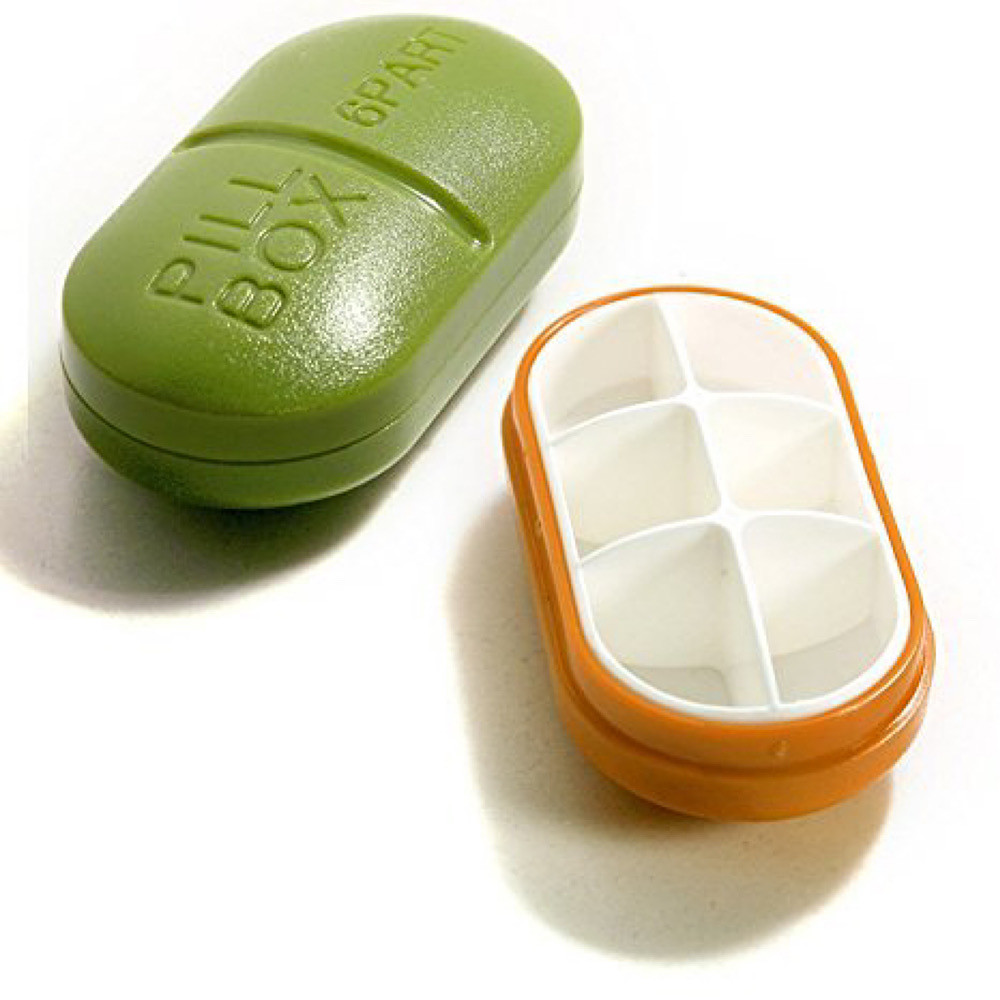 محفظه نگهداری قرص اچ سی زد مدل کپسول