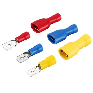 سرسیم نری و مادگی ده ده الکتریک گروپ مدل فیشی کولری کد FDFD1.5-2.5-6 بسته 50 عددی