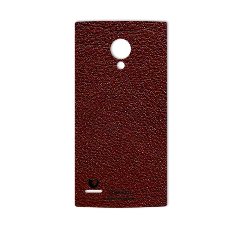 برچسب پوششی ماهوت مدل Natural-Leather مناسب برای گوشی موبایل ال جی FX0 Firefox