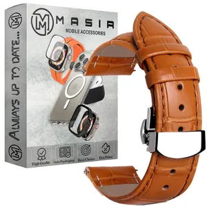 بند مسیر مدل Crocodile Lines Leather مناسب برای ساعت هوشمند کیسلکت Kr / Kr Pro