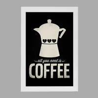 تابلو خندالو مدل قهوه Coffee  کد 21992