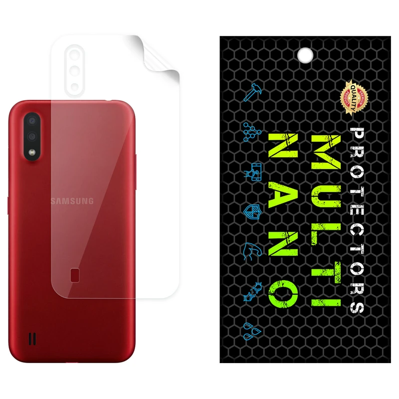 محافظ پشت شفاف نانو هیدروژل مولتی نانو مدل X-F1T مناسب برای گوشی موبایل سامسونگ Galaxy A01