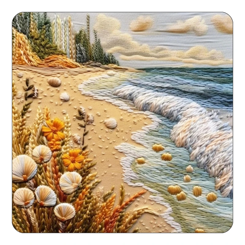 مگنت کاکتی طرح نقاشی رنگ روغن مدل mp70845