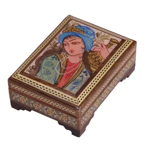 جعبه جواهرات خاتم کاری گالری گوهران مدل 464