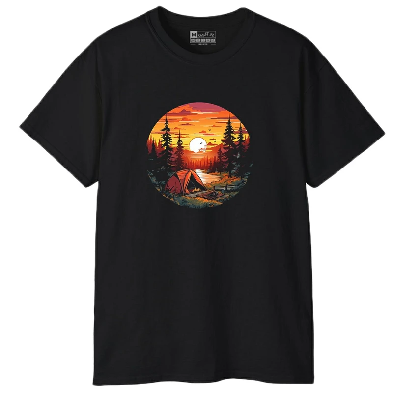 تی شرت آستین کوتاه مردانه پاد آفرین کد DKTMM18