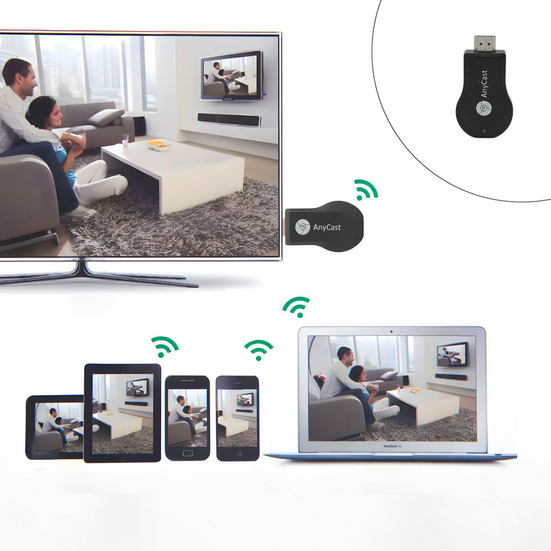 HDMI دانگل انی کست مدل M9 PLUS