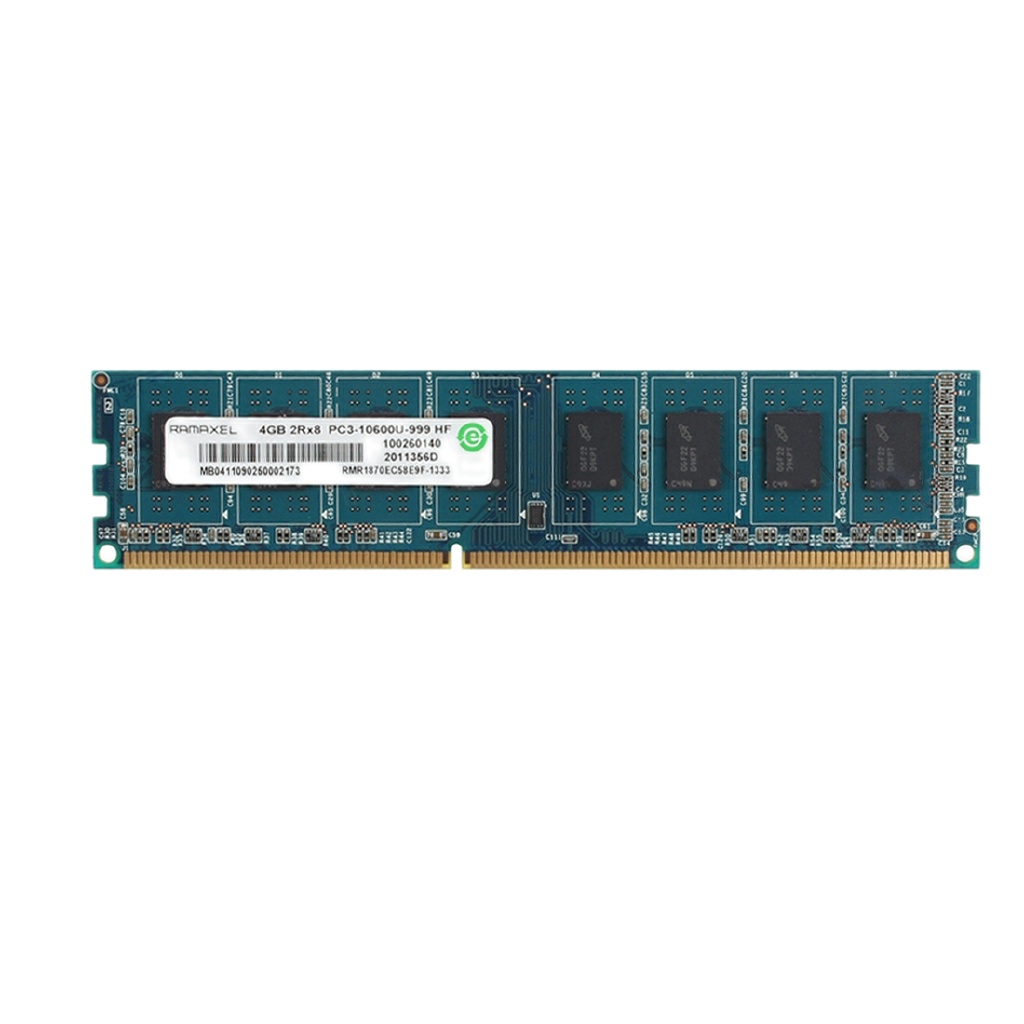 رم دسکتاپ DDR3 تک کاناله 1600 مگاهرتز رامکسل مدل PC3-12800 ظرفیت 4 گیگابایت