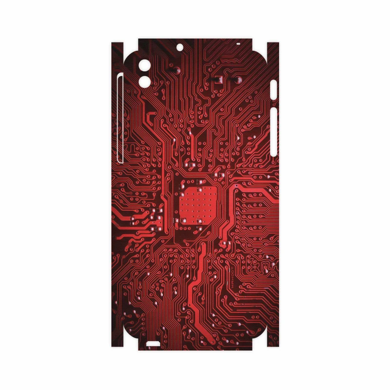 برچسب پوششی ماهوت مدل Red Printed Circuit Board-FullSkin مناسب برای گوشی موبایل اچ تی سی Desire 816
