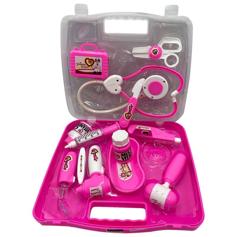 ست اسباب بازی تجهیزات پزشکی کد 01 مجموعه 13 عددی