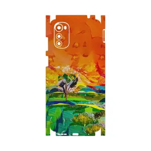 MAHOOT Collage of Painting-FullSkin Cover Sticker for Motorola Moto E32s
