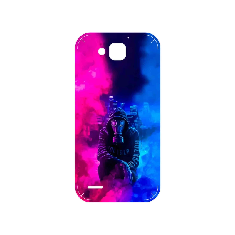 برچسب پوششی ماهوت مدل Smoke Rainbow Digital Art 2 مناسب برای گوشی موبایل آنر 3X G750