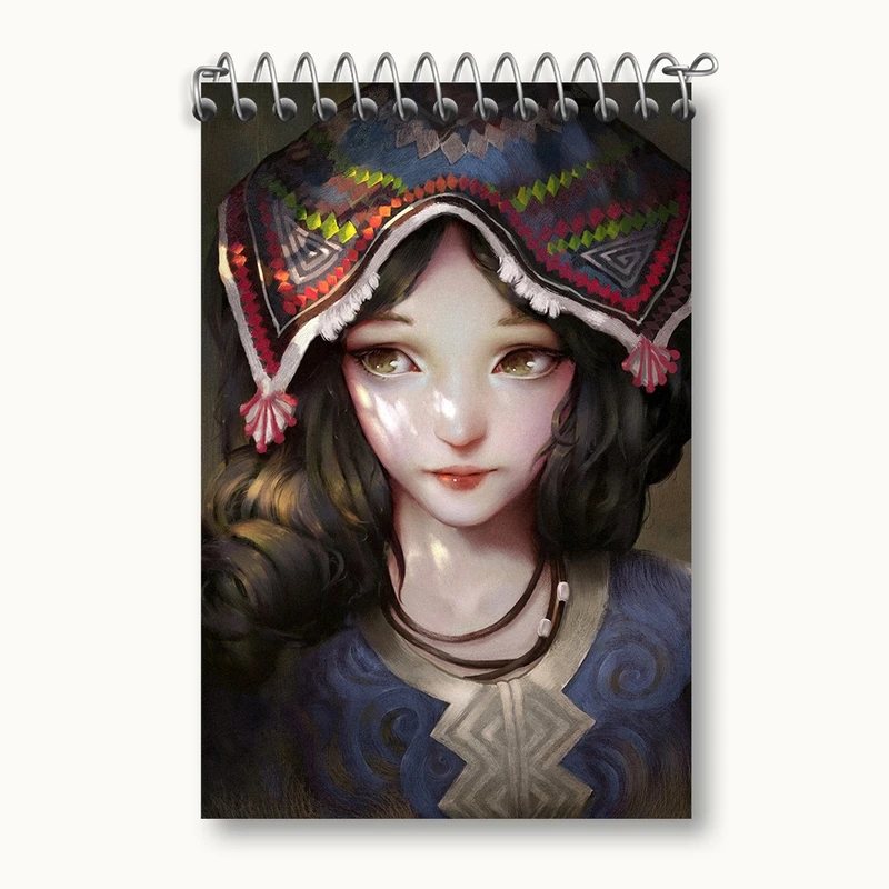 دفتر یادداشت 50 برگ خندالو مدل دخترانه کد F405