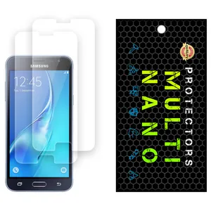 Multi Nano X-S2N Model Transparent Screen Protector Suitable For Samsung Galaxy J3 2016 Mobile Phone Pack Of 2