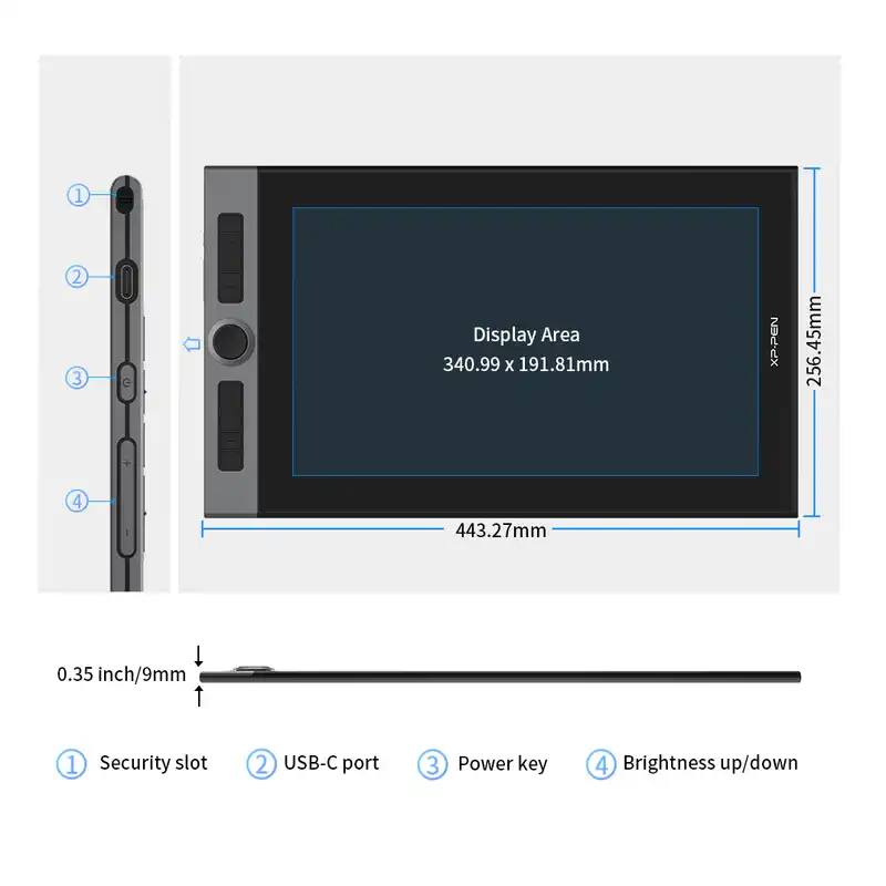 قلم نوری ایکس پی-پن مدل Artist Pro 16