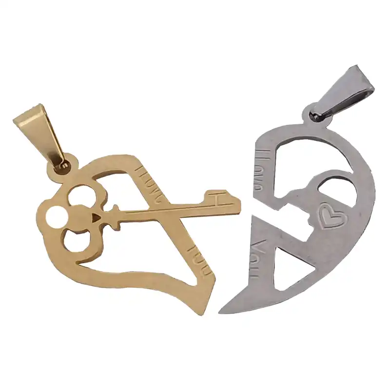 گردنبند مدل دوستی مجموعه 2 عددی