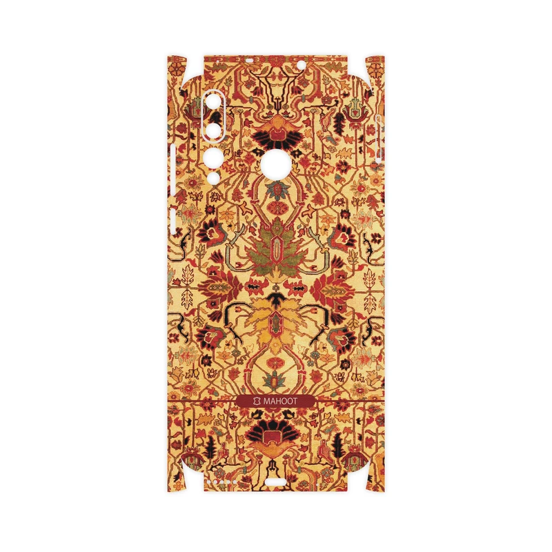 برچسب پوششی ماهوت مدل Persian-Carpet-Yellow-FullSkin مناسب برای گوشی موبایل هوآوی NOVA 4