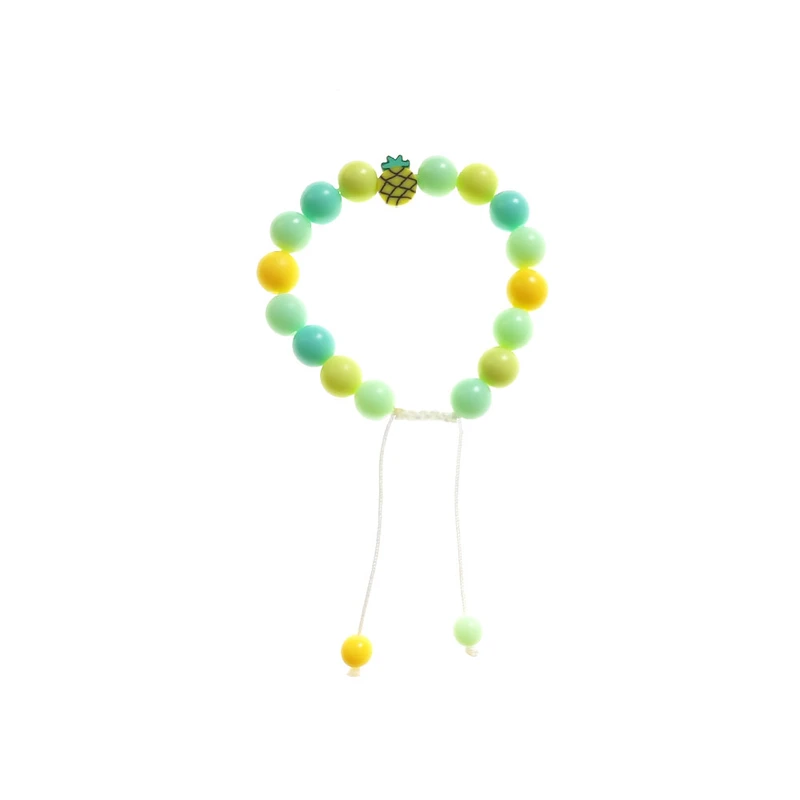 دستبند دخترانه لیمونار گالری مدل آناناس