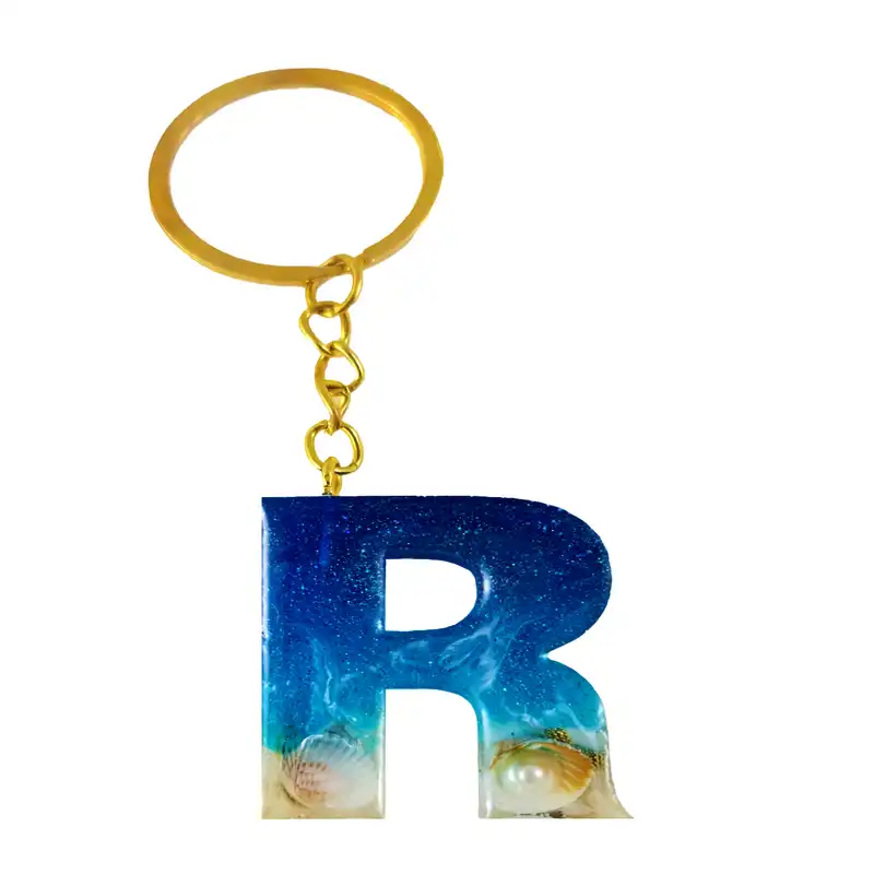 جاکلیدی مدل رزین طرح حرف R