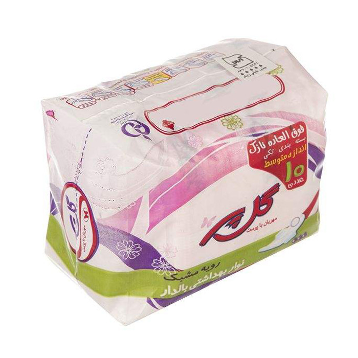 نوار بهداشتی گل پر مدل kind بسته 5 عددی