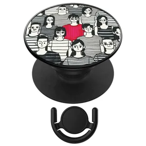 پایه نگهدارنده گوشی موبایل پاپ سوکت آکام مدل APSC002303 به همراه پاپ کلیپ