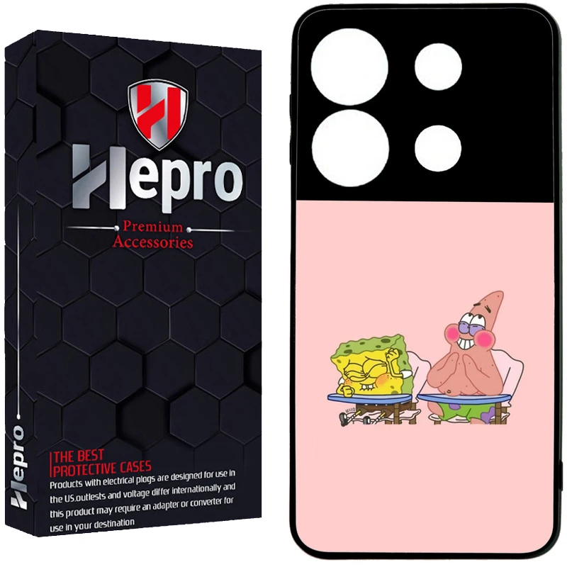 کاور هپرو طرح فانتزی مدل TPU مناسب برای گوشی موبایل شیائومی REDMI NOTE 13 PRO 5G