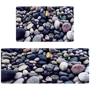 پادری مدل سه لایه رویه مخمل طرح سنگ کد 4404 مجموعه دو عددی