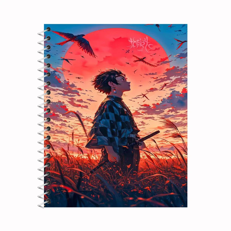 دفتر نقاشی 60 برگ طرح انیمه کد 007