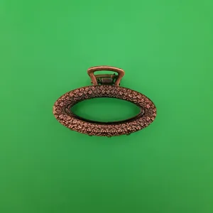 کلیپس مو زنانه مدل بیضی گل رز