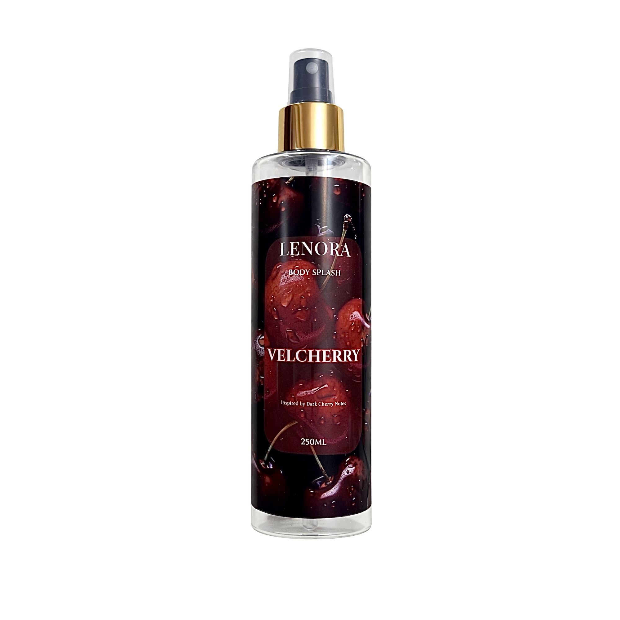 بادی اسپلش لنورا مدل VelCherry حجم 250 میلی‌لیتر