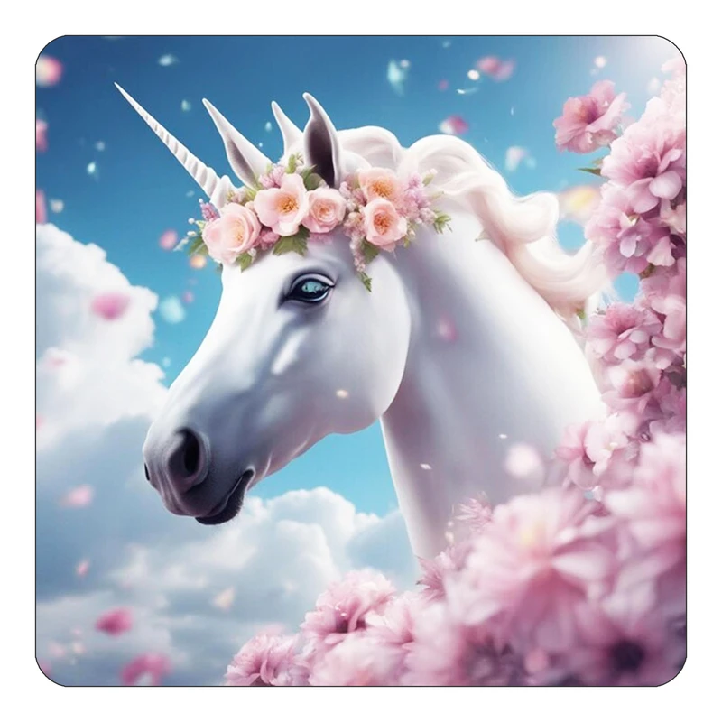 مگنت کاکتی طرح اسب تک شاخ و یونیکورن مدل mp33372