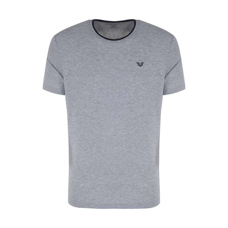 تیشرت آستین کوتاه ورزشی مردانه بیلسی کد 2374 رنگ طوسی