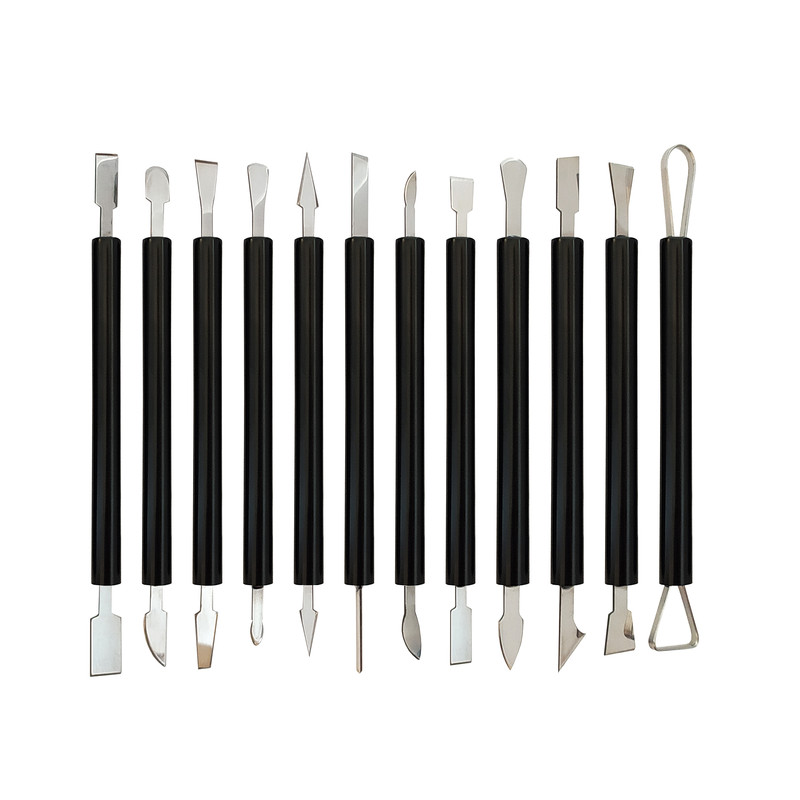 ابزار مجسمه سازی مدل sculpting tools CI 12 مجموعه 12 عددی