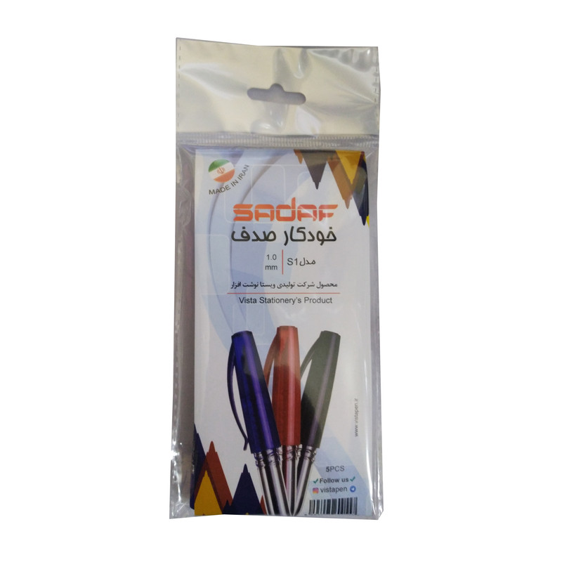 خودکار صدف مدل 2K بسته 5 عددی